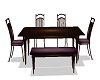 our dining set x