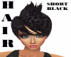 SEXY SHORT BLACK HAIR