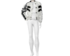 White motorcycle jacket