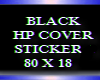BLACK COVER BAR FOR HP-2