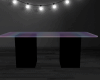 Neon rectangular table