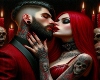 DK* Goth Couple Cutout 2