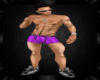 stud boxers purple