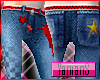 Punk Starz Jeans! Red