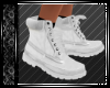 White Hiker Boots