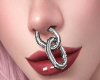 chain link nose ring ☆