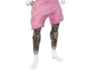 Flame Shorts Pink