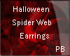 (PB)Spider Web Earrings
