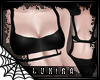 [*L] #BLACK: top bra