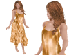 TF* Bronze Scarf Dress