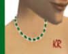*KR-Emerald Gem Necklace