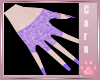 *C* Purp Kitten Nails