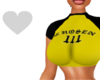 baby tee - yellow