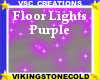 Floor Lights Purple