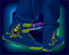 Blue Grinch Sneakers M