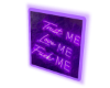 Love Me Neon Poster