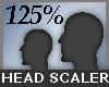 125 % Head Scale -M-