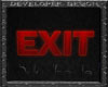 AS* Exit Sign
