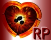 RP Flaming Heart Table