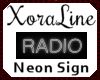 (XL)Radio Neon Sign
