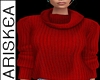 A| Red Sweater