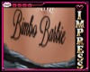 Bimbo Barbie Belly Tatt