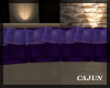 Lush Purple Theater Seat