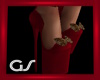 GS Red Leopard Heels