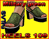 Heels 109 military green