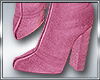 B* Pink Sued Boots