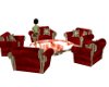 LS Red Chat Chairs