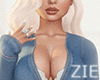 Denim Bodysuit L Blue