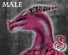 Dragon Head Pink M
