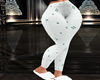 XMAS WHITE PJ PANTS