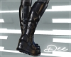 !D Shiny Leather Boots