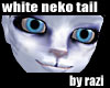 White Neko Tail