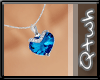 [Q] Blue Heart necklace
