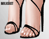 Black Ankle Heels