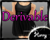 Derivable Simple Dress