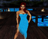 Longer Blue Dress
