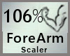 Scaler 106% ForeArm M A