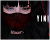 Y Leather Mask |Blood|