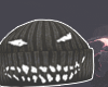 black spooky beanie