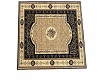 ^Black gold aubusson rug