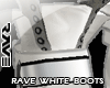 [AKZ]:RAVE WHITE BOOTS