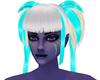 drow aqua pigtails