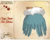 Sexy Snow Fur Gloves M