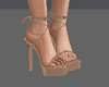 Tied Stiletto - Tan