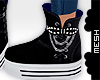 ! Goth Platform Sneaker