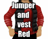Jumper /Vest Red